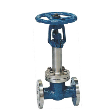 Low temperature valve gate valve