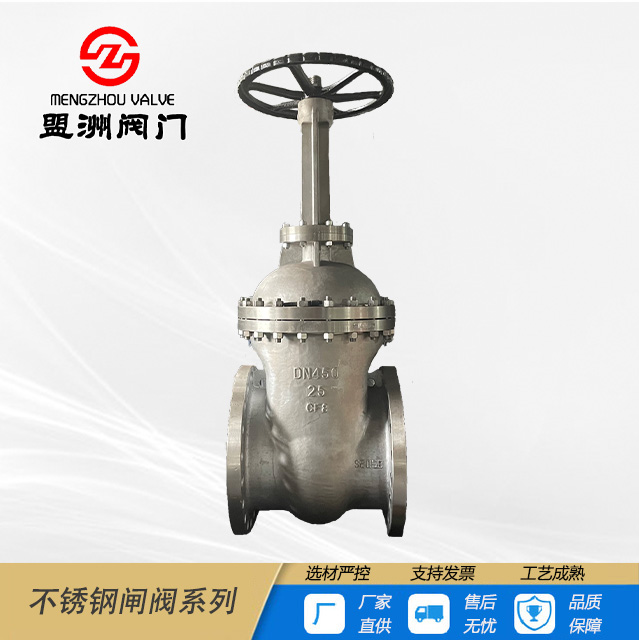 Stainless steel gate valve